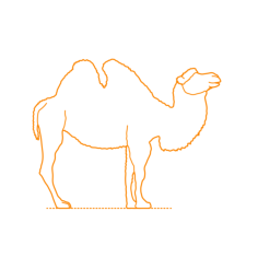 Animals Camelids Intro Silhouette Svg Vector, Free Vectors File